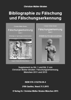 Christian Müller-Straten: Bibliographie zu Fälschung und Fälschungserkennung (CD mit vielen Links)